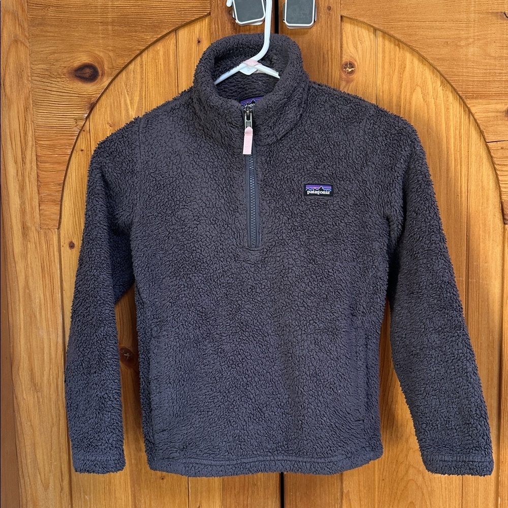 Patagonia Los Gatos Fleece 1/4 Zip pullover Girls Medium